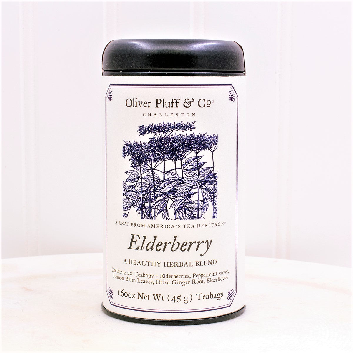 Elderberry Teabags in Signature Tin