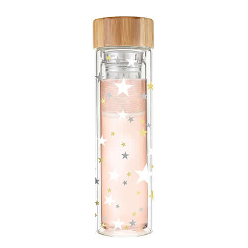 Blair Stars Glass Travel Infuser Mug