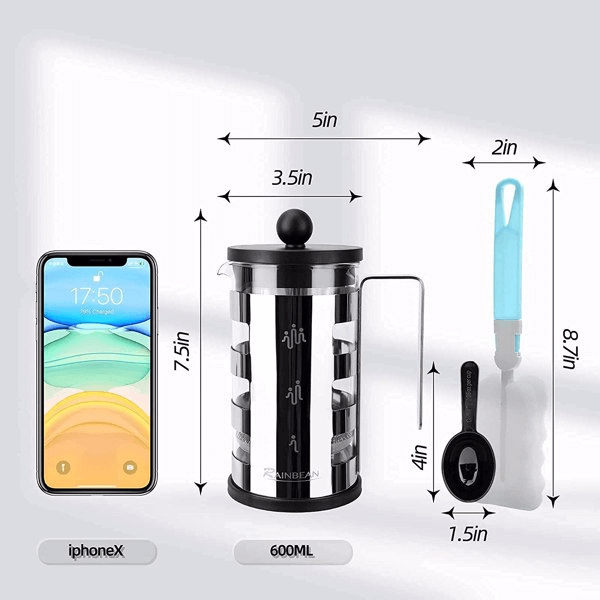 600 ml French Press Coffee Maker