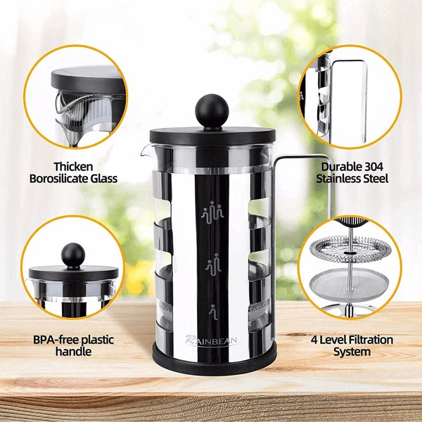 600 ml French Press Coffee Maker