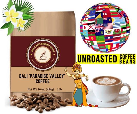 Bali 'Paradise Valley' Coffee - Green/Unroasted