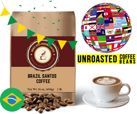 Brazil Santos Coffee - Green/Unroasted