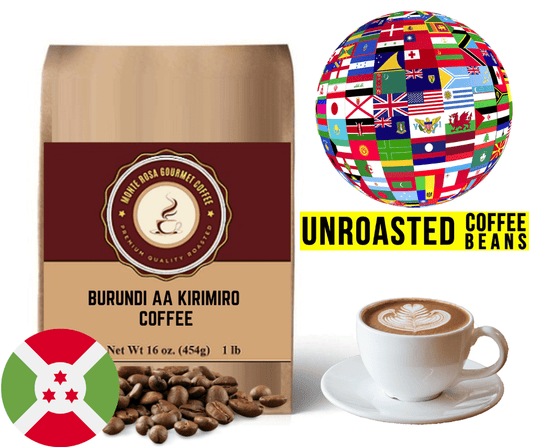 Burundi AA Kirimiro Coffee - Green/Unroasted