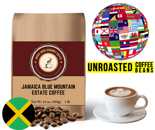 Jamaica Blue Mountain Estate Coffee - Green/Unroasted