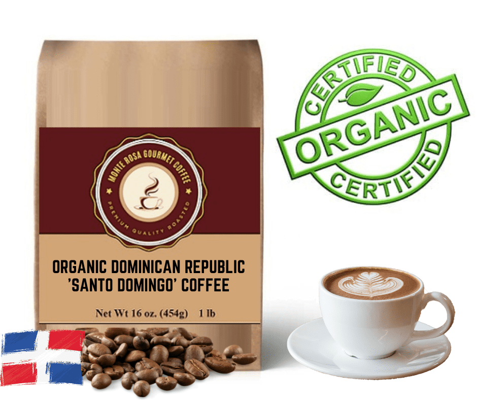 Organic Dominican Republic 'Santo Domingo' Coffee - Green/Unroasted