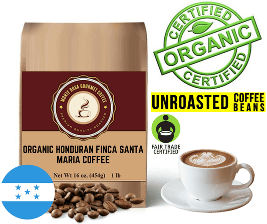 Organic Honduran Finca Santa Maria Coffee - Green/Unroasted