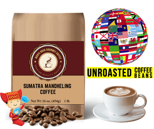 Sumatra Mandheling Coffee - Green/Unroasted
