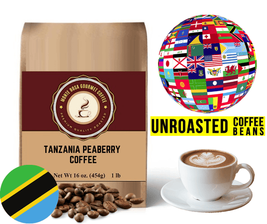 Tanzania Peaberry Coffee - Green/Unroasted