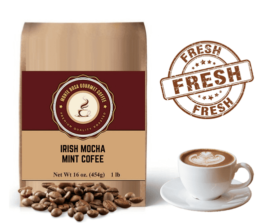 Irish Mocha Mint Flavored Coffee